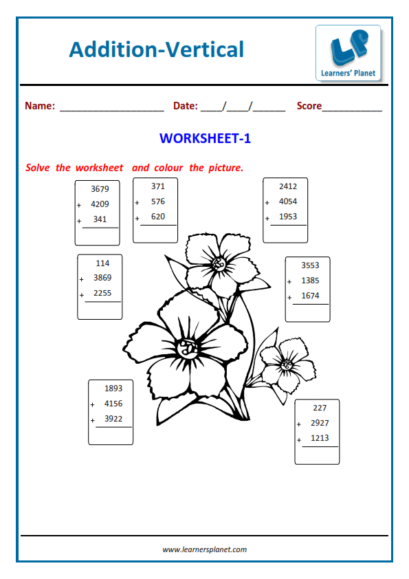 4th grade mixed addition and subtraction worksheets