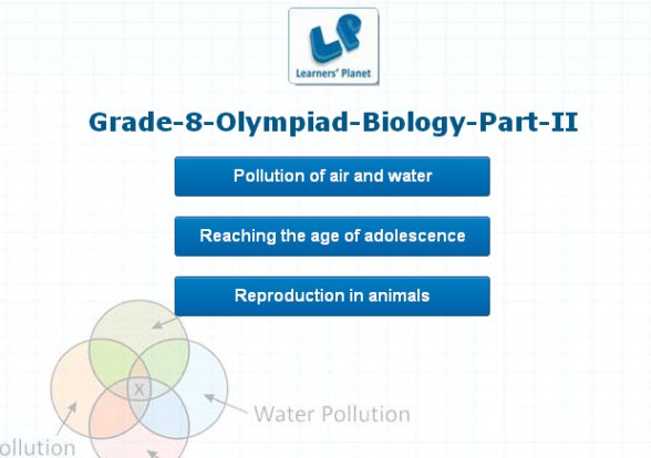 Online olympiad 8th class biology study material