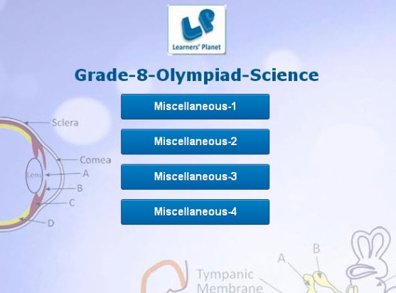 8th olympiad science online learning online