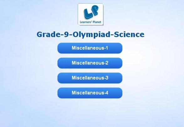 Online class 9 olympiad science study material