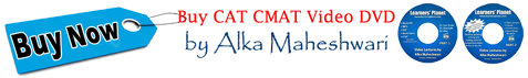 Buy CAT CMAT video DVD by Alka Maheshwari