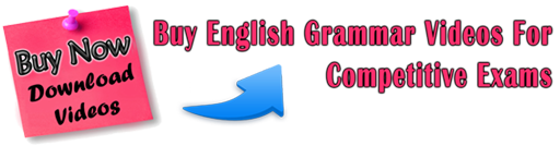 Buy English grammar videos for competitive exams