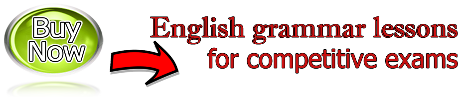 English grammar lessons for competitive exams