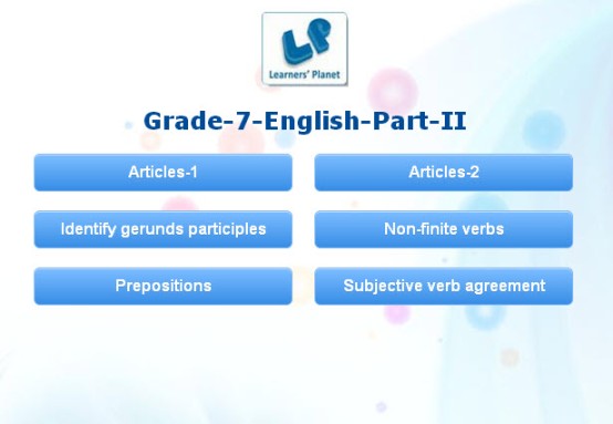 English grammar quizzes for class 7 cbse students tutorials