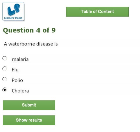 7th class online learning on waste water management