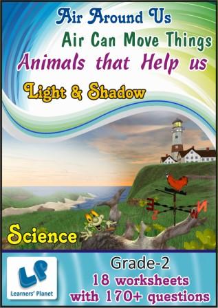 Practice worksheets on science for grade 2 students