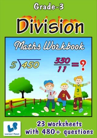 Division worksheets in maths 3rd grade students