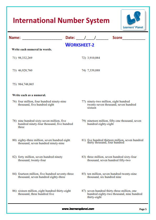 cbse-class-5-maths-number-system-revision-worksheets