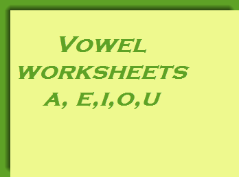 vowel sound worksheet grade 1